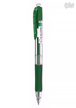 روان نویس فشاری 0/7 سی کلاس سبز مدل U-KNOCK . Gel pen
