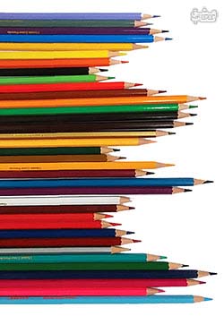 مداد رنگی 36 رنگ سی کلاس بلند لوله ای فلزی