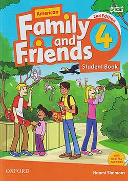 فامیلی اند فرندز 4 American Family and Friends 2nd 4 Student book