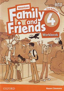 فامیلی اند فرندز 4 American Family and Friends 2nd 4 work book