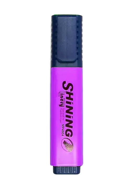 ماژیک علامتگذاری هایلایتر SHINING بنفش