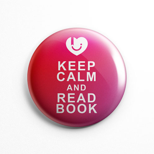 پیکسل عشق کتاب قرمز Keep Calm (کد 123)