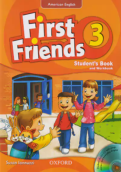 امریکن فرست فرندز 3 American First Friends 3 In One Volume SB+WB+CD