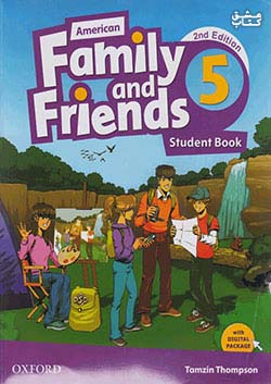 جنگل فامیلی اند فرندز 5 American Family and Friends 2nd 5 SB+WB+CD+DVD