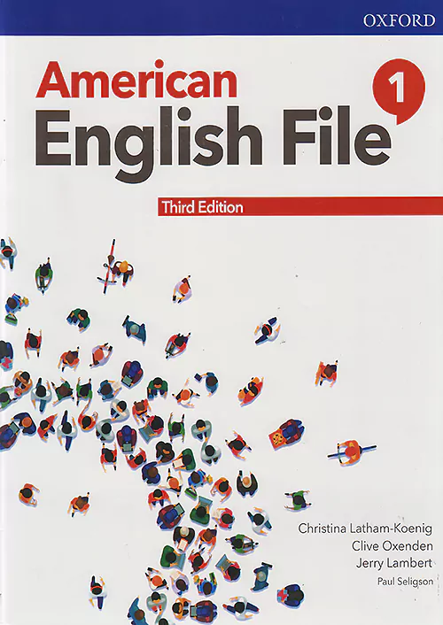 امریکن اینگلیش فایل American English File 1 3rd SB + WB + CD امریکن اینگلیش فایل American English File 1 3rd SB + WB + CD