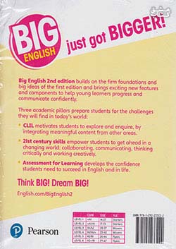 جنگل بیگ اینگلیش 1 Big English 2nd 1 SB+WB+CD+DVD