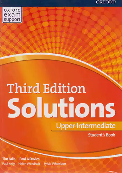 جنگل سولوشن Solutions 3rd Upper Intermediate SB+WB+DVD