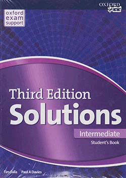 جنگل سولوشن Solutions 3rd Intermediate SB+WB+DVD