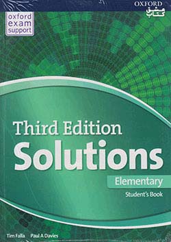 جنگل سولوشن Solutions 3rd Elementary SB+WB+DVD