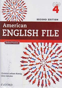 جنگل امریکن اینگلیش فایل 4 American English File 2nd 4 SB+WB+2CD+DVD - Glossy Papers