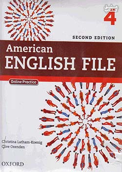 جنگل امریکن اینگلیش فایل 4 American English File 2nd 4 SB+WB+2CD+DVD
