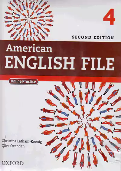 جنگل امریکن اینگلیش فایل 4 American English File 2nd 4 SB+WB+2CD+DVD