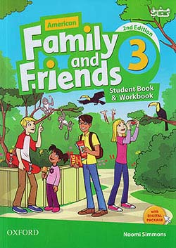 جنگل فامیلی اند فرندز 3 American Family and Friends 2nd 3 SB+WB+CD+DVD