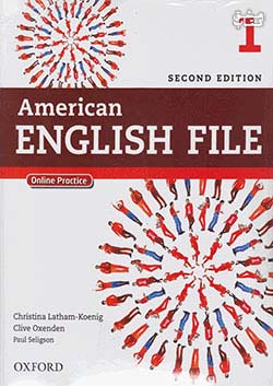 جنگل امریکن اینگلیش فایل 1 American English File 2nd 1 SB+WB+2CD+DVD - Glossy Papers