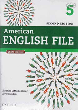 جنگل امریکن اینگلیش فایل 5 American English File 2nd 5 SB+WB+2CD+DVD