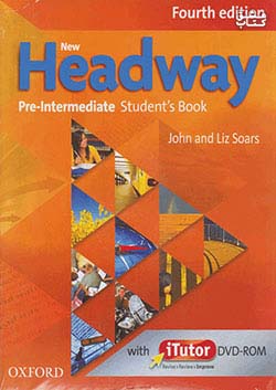 جنگل هدوی پر اینترمدیت New Headway 4th Pre-Intermediate Student Book + workbook