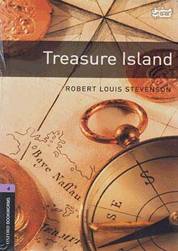 جنگل Oxford Bookworms 4 Treasure Island+CD
